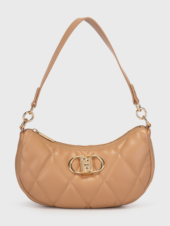 Quilted bag with logo accent - 1