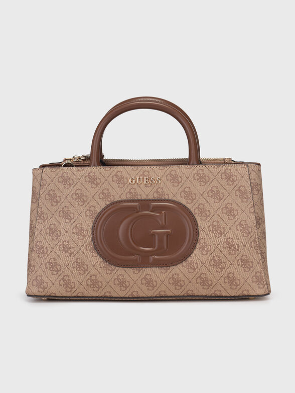 Crossbody bag with logo accent - 1