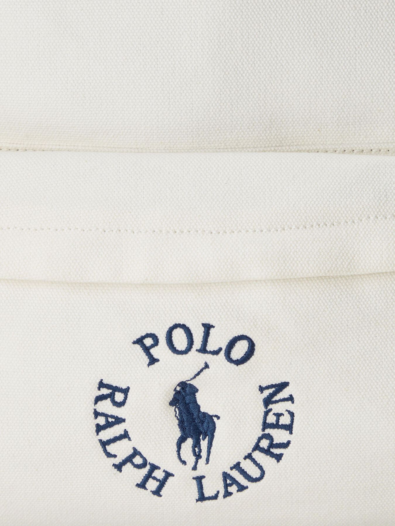 Cotton backpack with logo embroidery brand POLO RALPH LAUREN Globalbrandsstore en