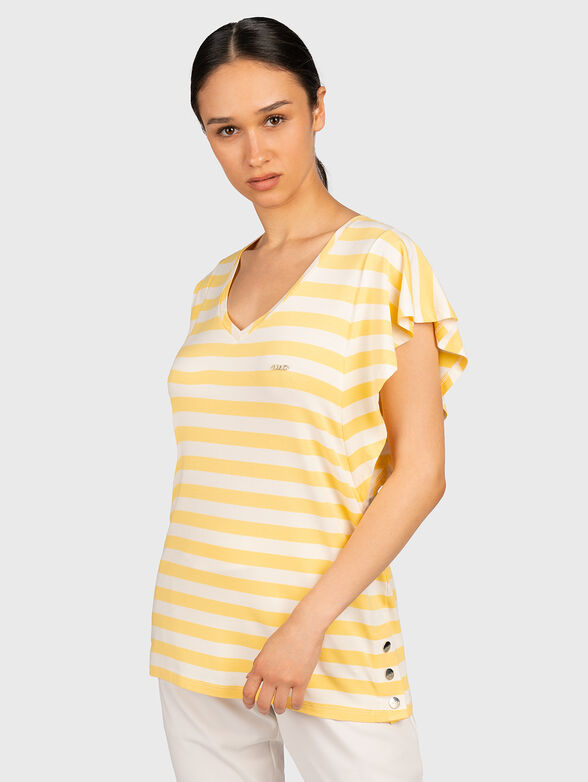 Yellow striped Т-shirt - 1