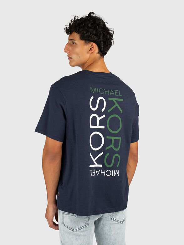 Cotton T-shirt with a statement print on the back - 2