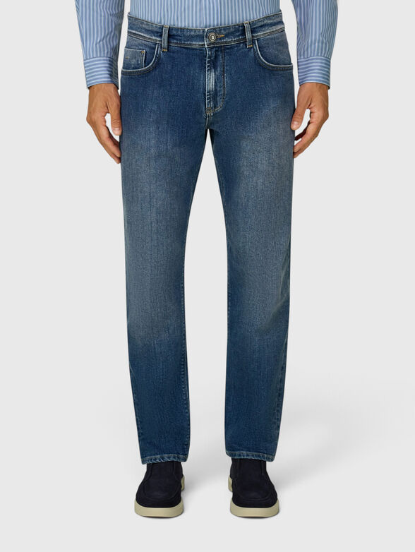Cotton blue jeans - 1