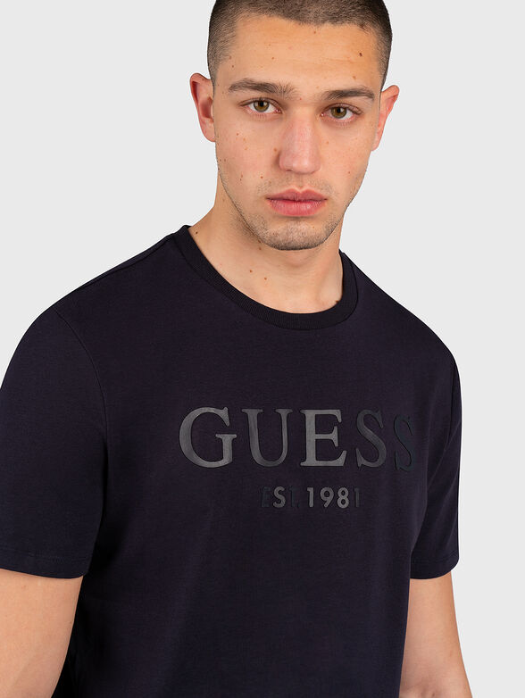 GAMMY black cotton T-shirt - 4