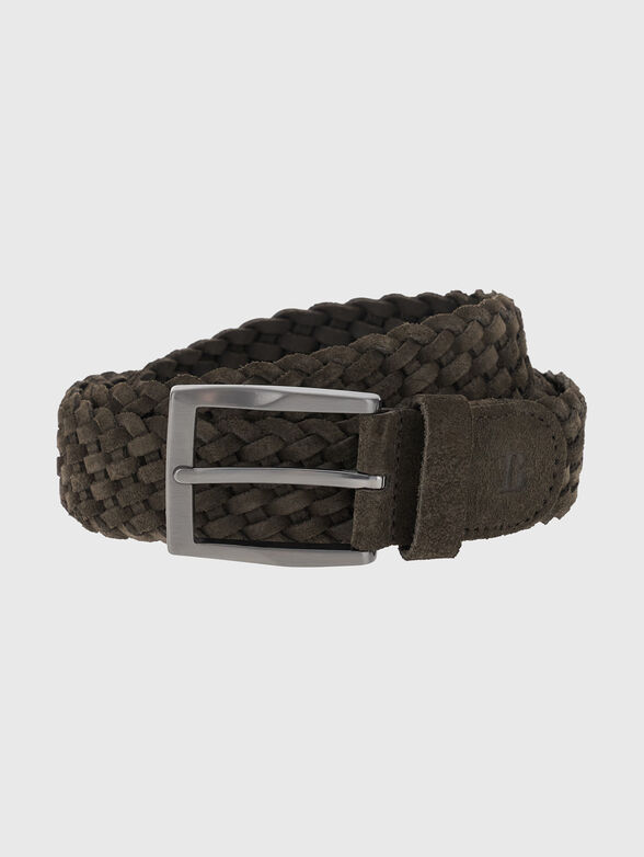 Woven suede belt - 1