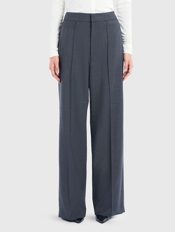 PENNI low-waisted wool trousers - 1
