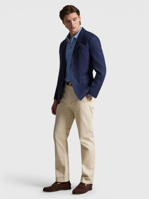 Short sleeve cotton polo shirt - 2