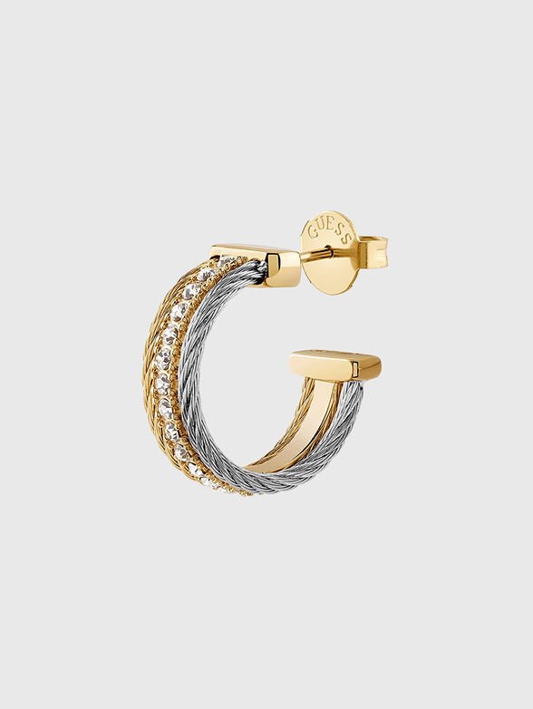 Rhinestones earrings - 2