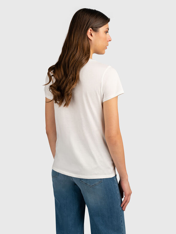 Golden accent T-shirt  - 2