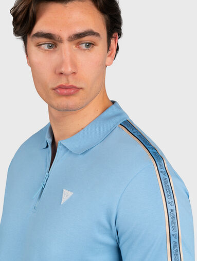 EDMUND polo shirt with zip - 3