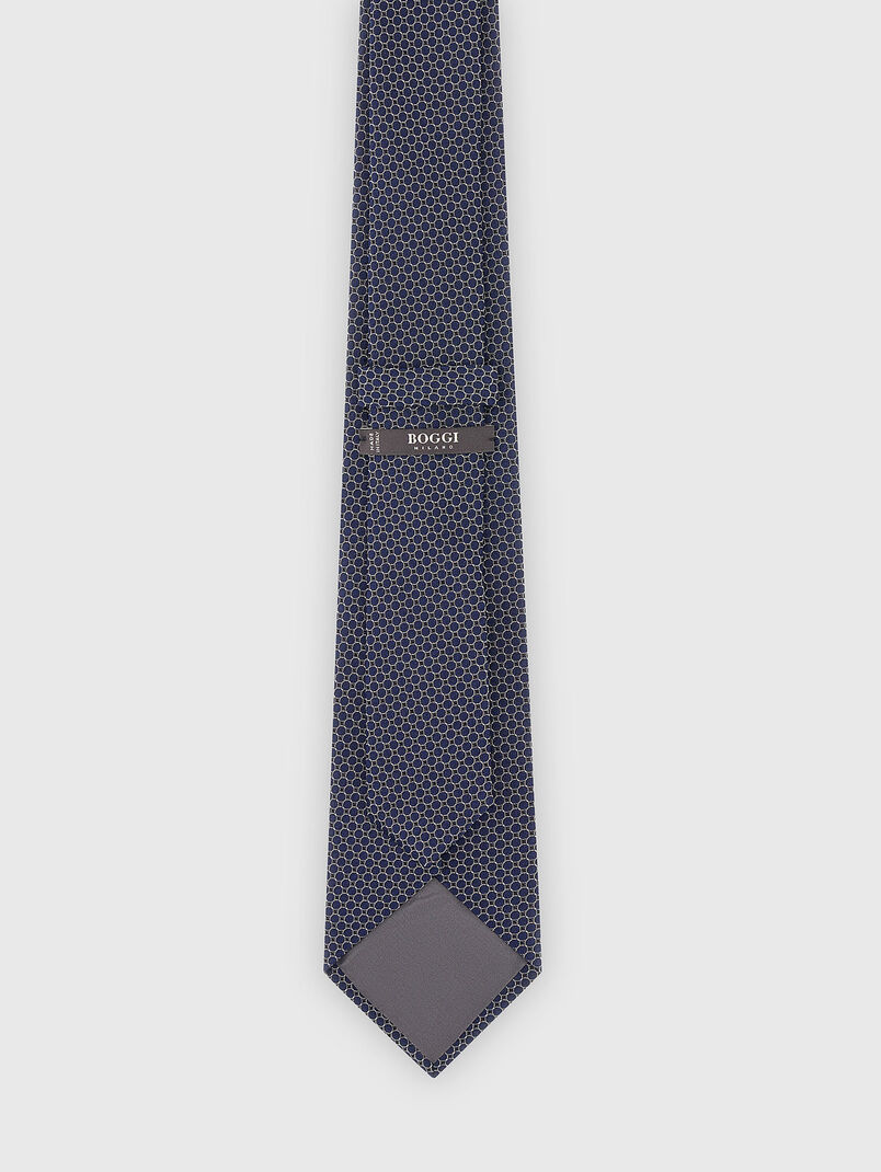Cotton and silk tie - 3