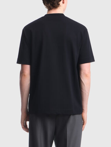 Cotton T-shirt with a graphic print - 3