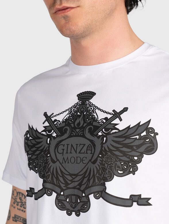 GMTS 145 T-shirt with accent print - 4
