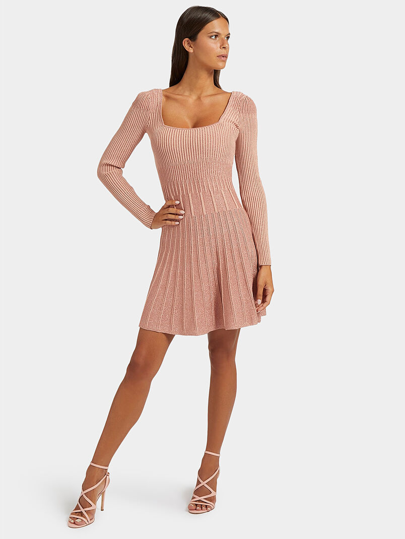 JULES pink viscose blend dress - 3