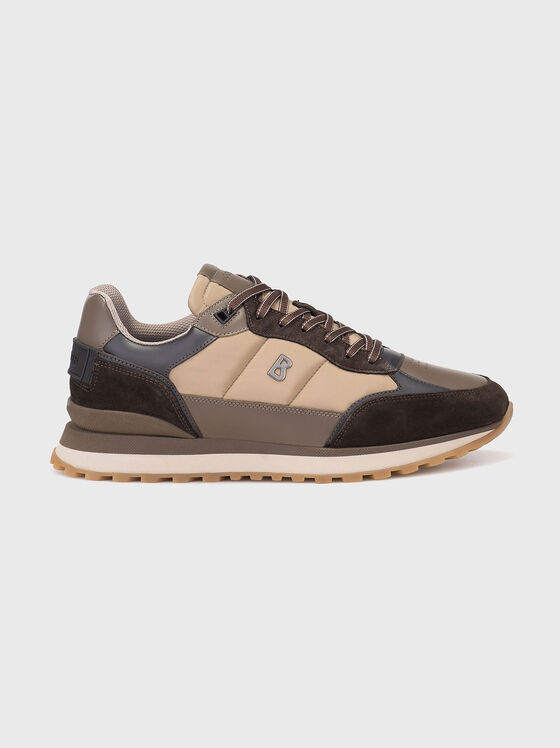 NEWPORT 10 textile and suede sneakers - 1