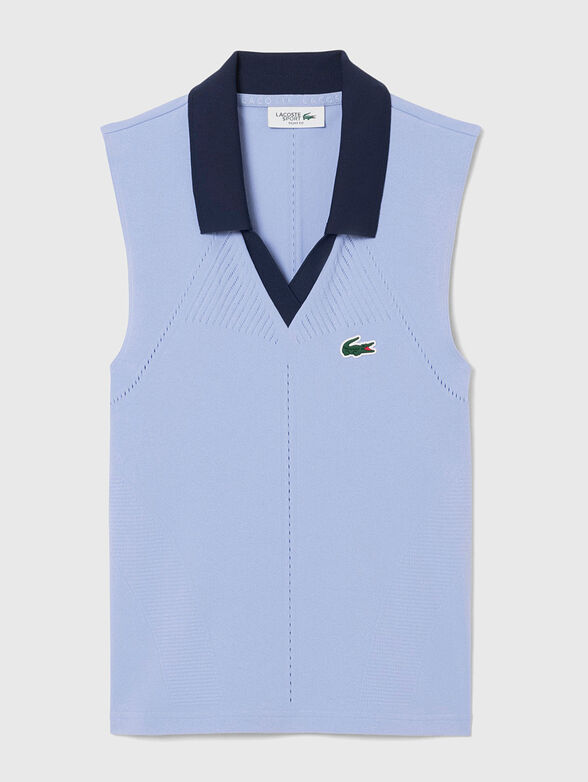 Top with polo collar - 3