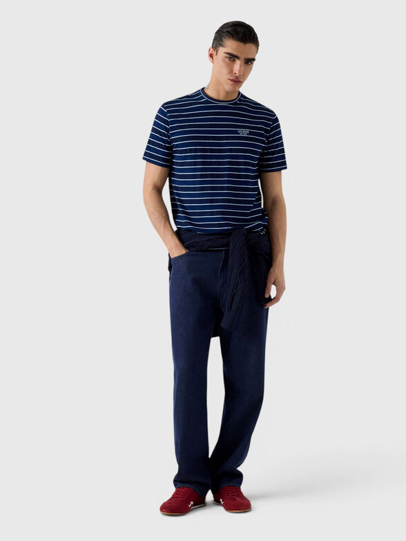 Striped cotton T-shirt - 2