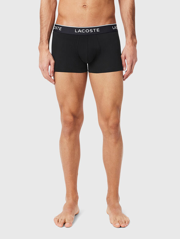 Set of three pairs of boxers with logo - 5