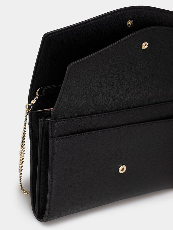 Clutch bag with logo detail and pendant - 6