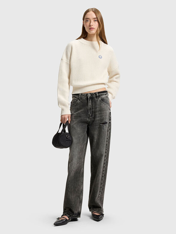 LENI jeans with logo - 4