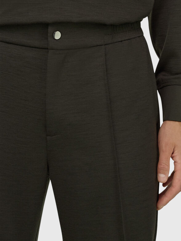 Wool-blend trousers - 3