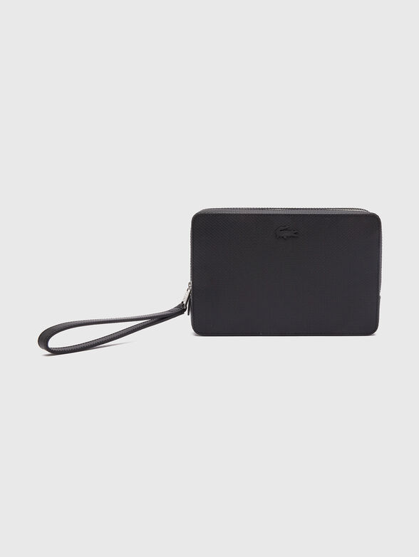 Small leather bag with saffiano effect - 1