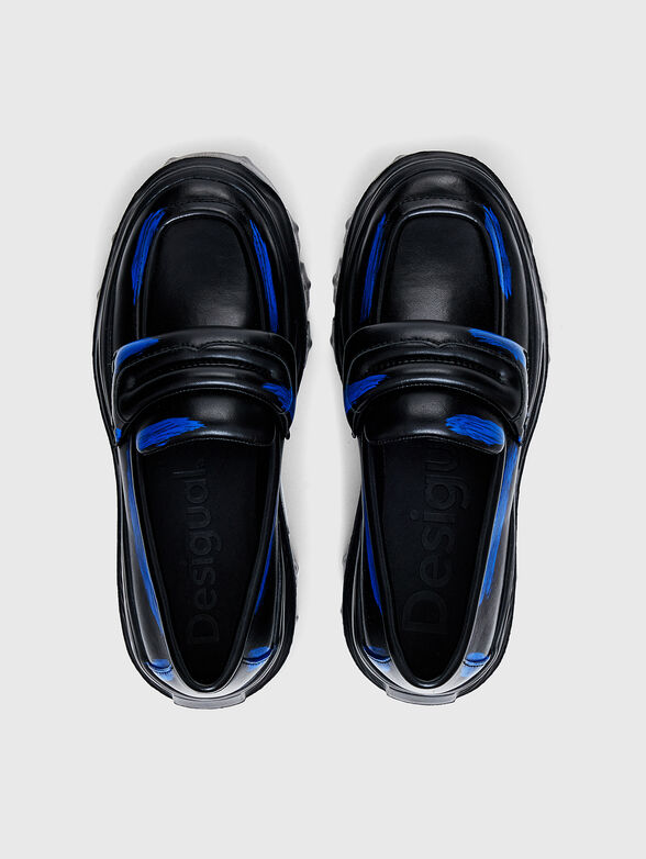 Moccasins with blue highlights - 6