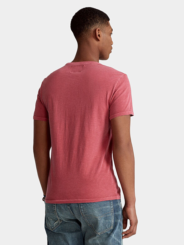 Cotton t-shirt with pocket - 3