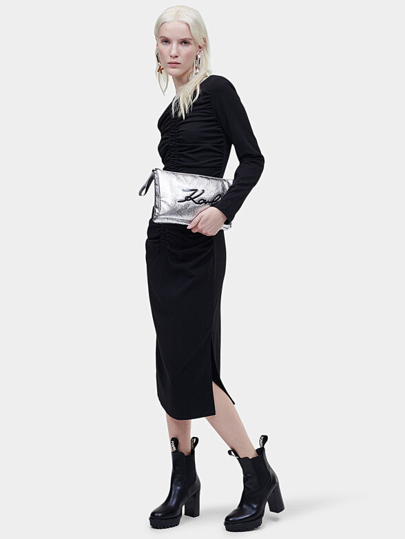 Casual jersey dress - 2