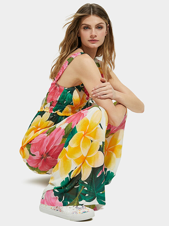 SAINT TROPEZ Jumpsuit with floral print - 4