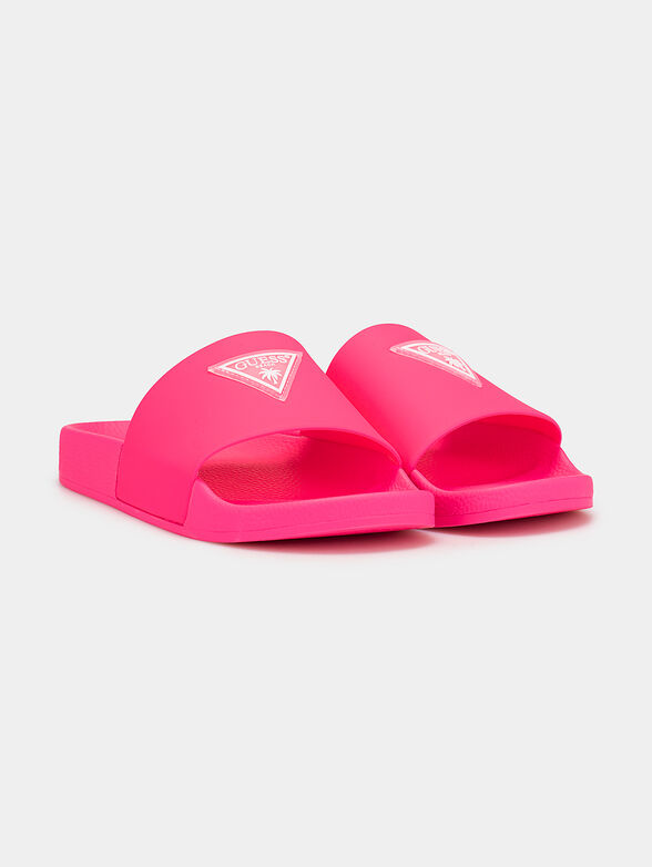 Black slides with triangle logo - 2