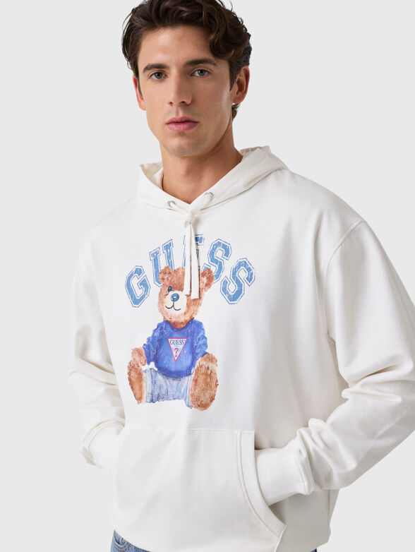 Cotton-blend sweatshirt - 1