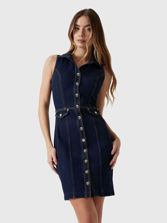 DESTINY mini denim dress - 1