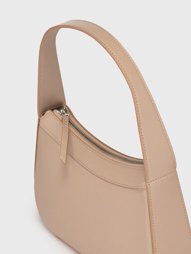 KIKI leather shoulder bag - 5