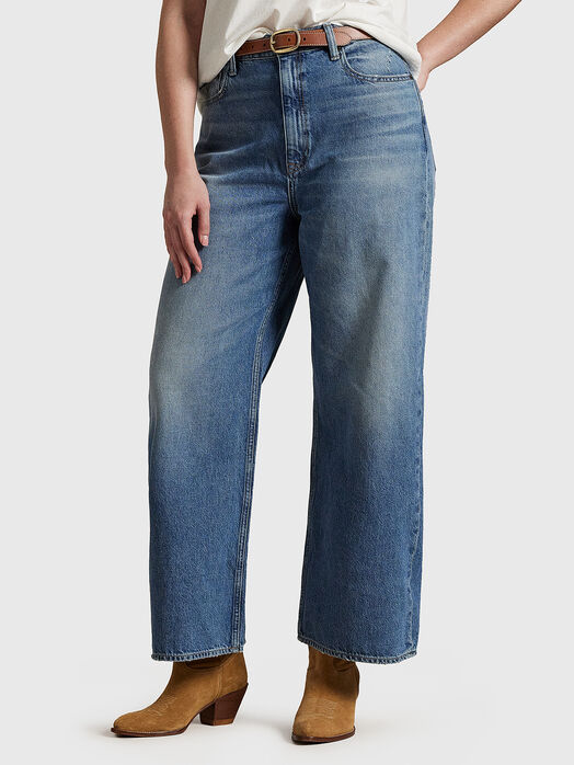 Wide leg jeans