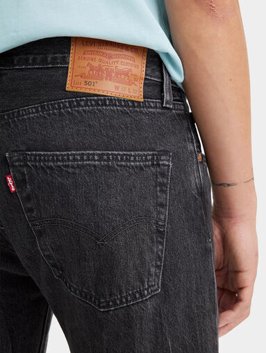 501™ black jeans with washed effect - 3