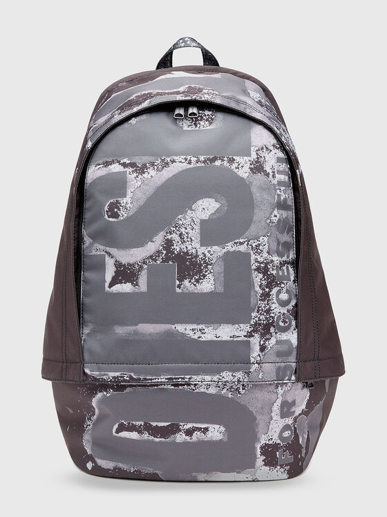 Backpack with art logo print  - 1