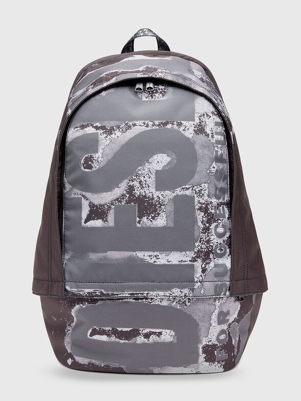 Backpack with art logo print  - 1