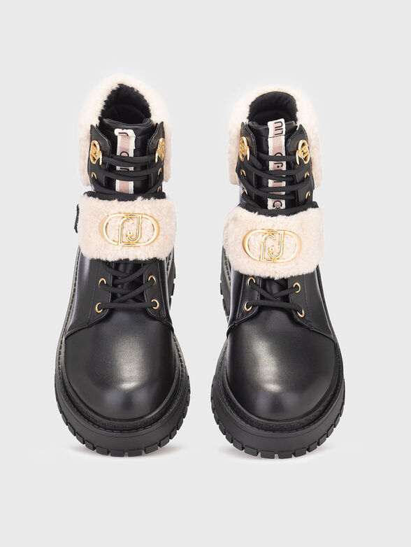 RUMI 40 leather ankle boots - 6