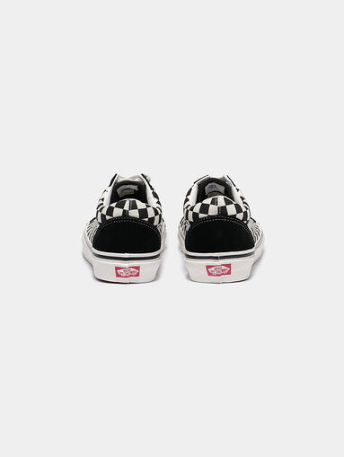 Sneakers with check print - 4