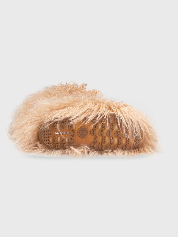 LES ARCS 10 leather apresques with soft texture - 5