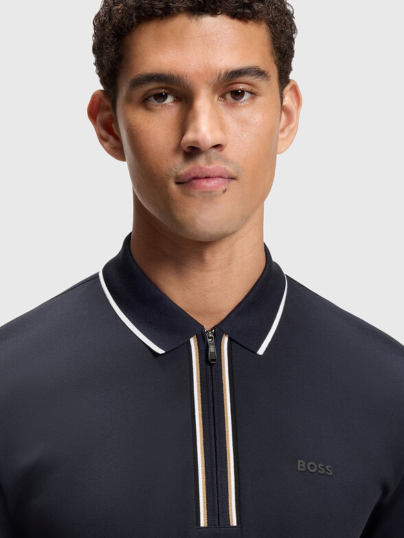 ACTIVE SLIM FIT polo-shirt with zipper - 4