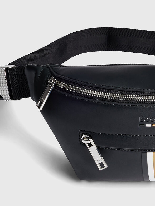 RAY waist bag with logo detail - 5