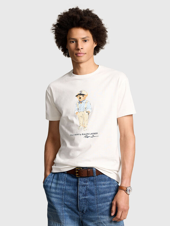 T-shirt with POLO BEAR print - 0