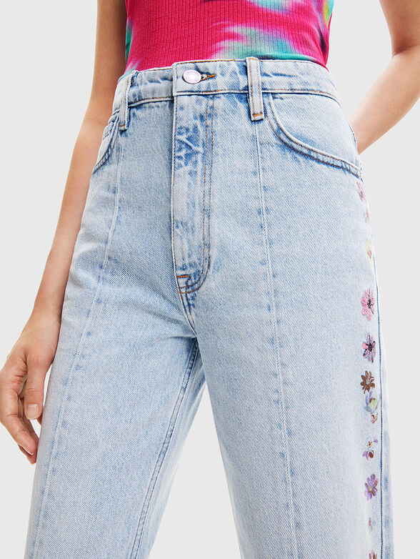 FLORES jeans with slits - 3