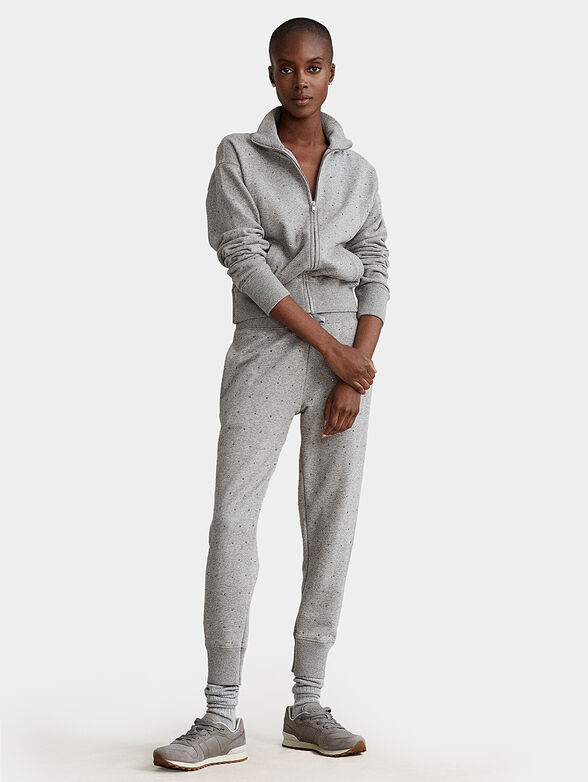 Sweatshirt with decoration - 4