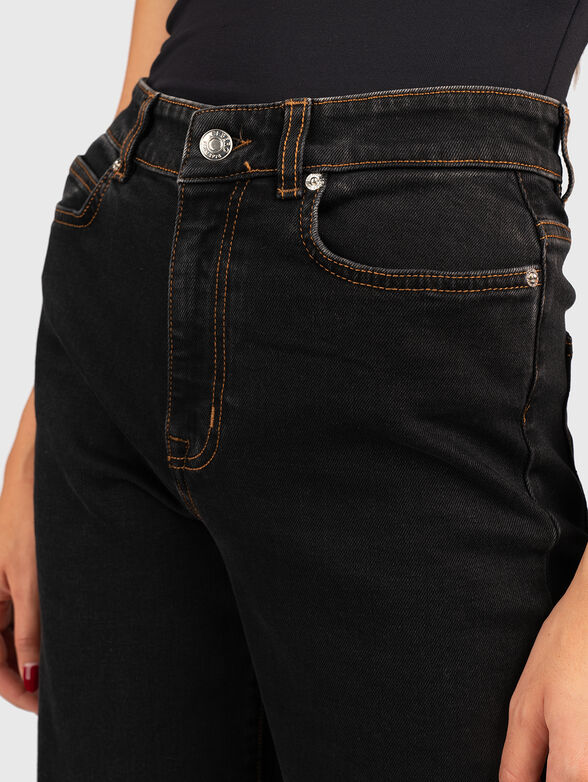 Straight jeans in black - 3