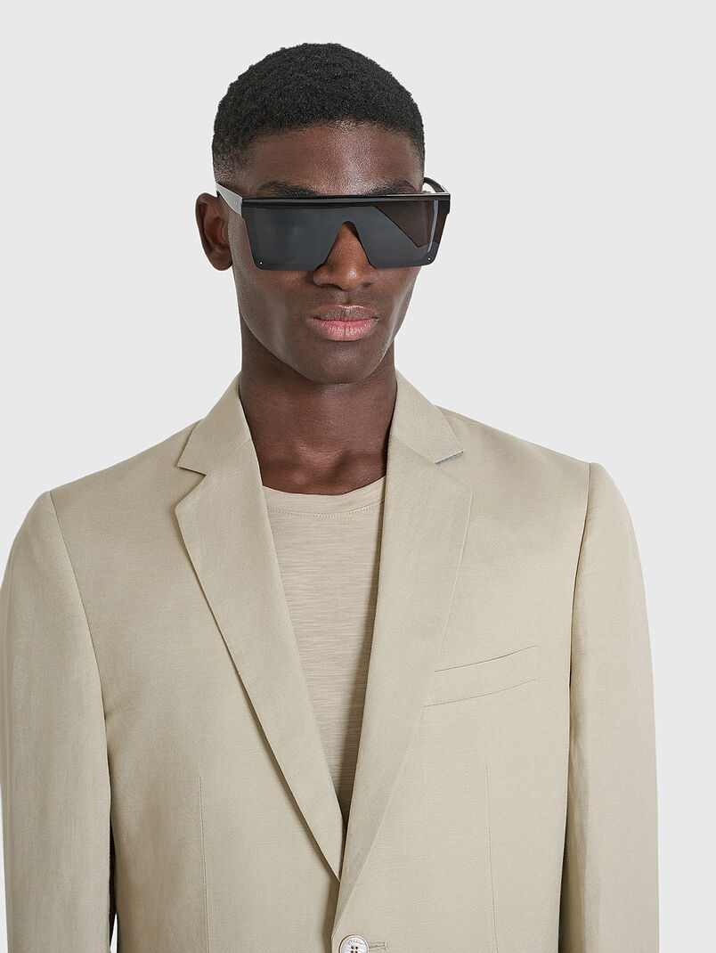 Jacket of linen blend  - 3