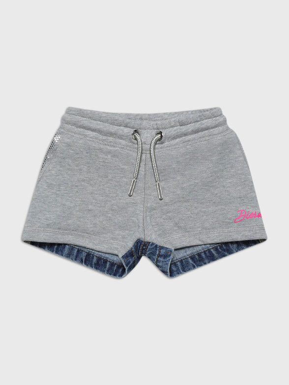 PAMB shorts in jersey and denim - 1