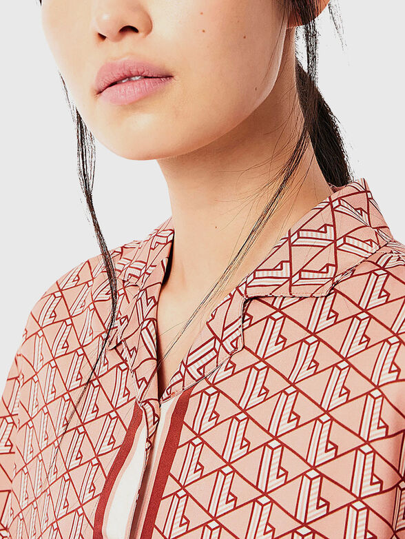 Short sleeved shirt with print - 4