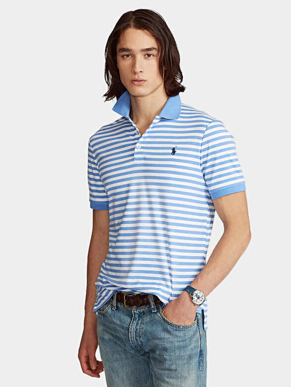 Polo-shirt with print of stripes - 1